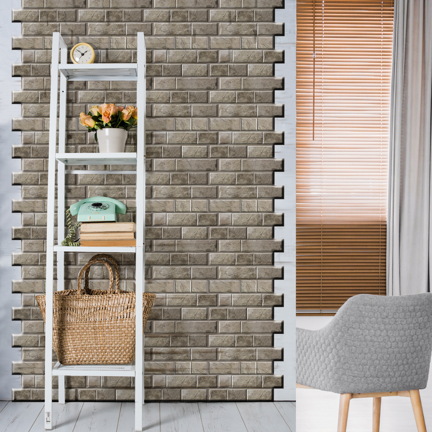 🔥2023 Home Decoration Sale-50% Off -3D Peel and Stick Wall Tiles(12x12 inches) - BUY 10 FREE SHIPPING