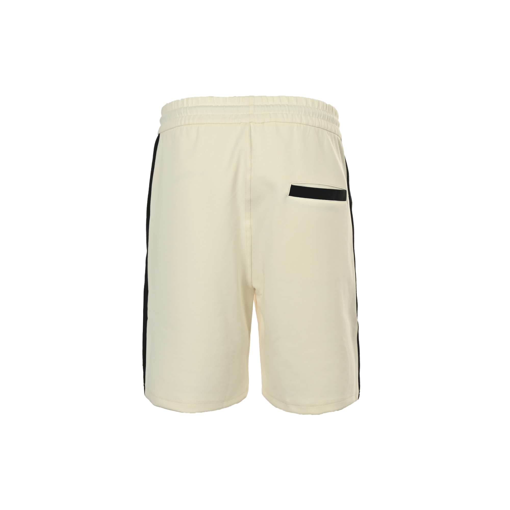 Loewe 25ss small logo colorblock ribbon embroidered shorts