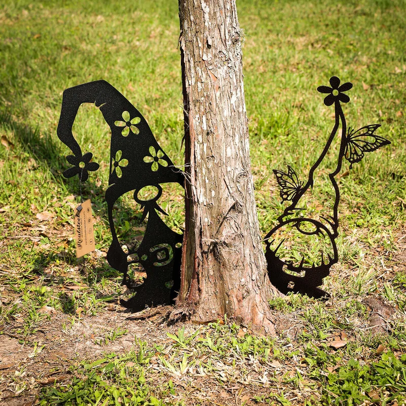 2024 Most Popular Gnome Set of 4 Yard Stakes
