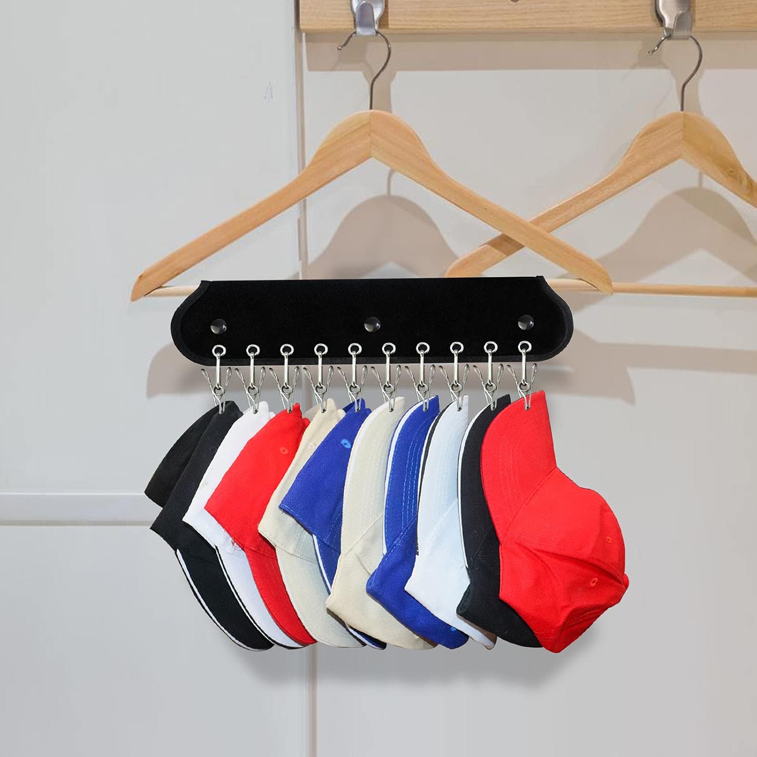 🔥Last Day 50% OFF🔥2 Pack Hat Rack for Baseball Caps
