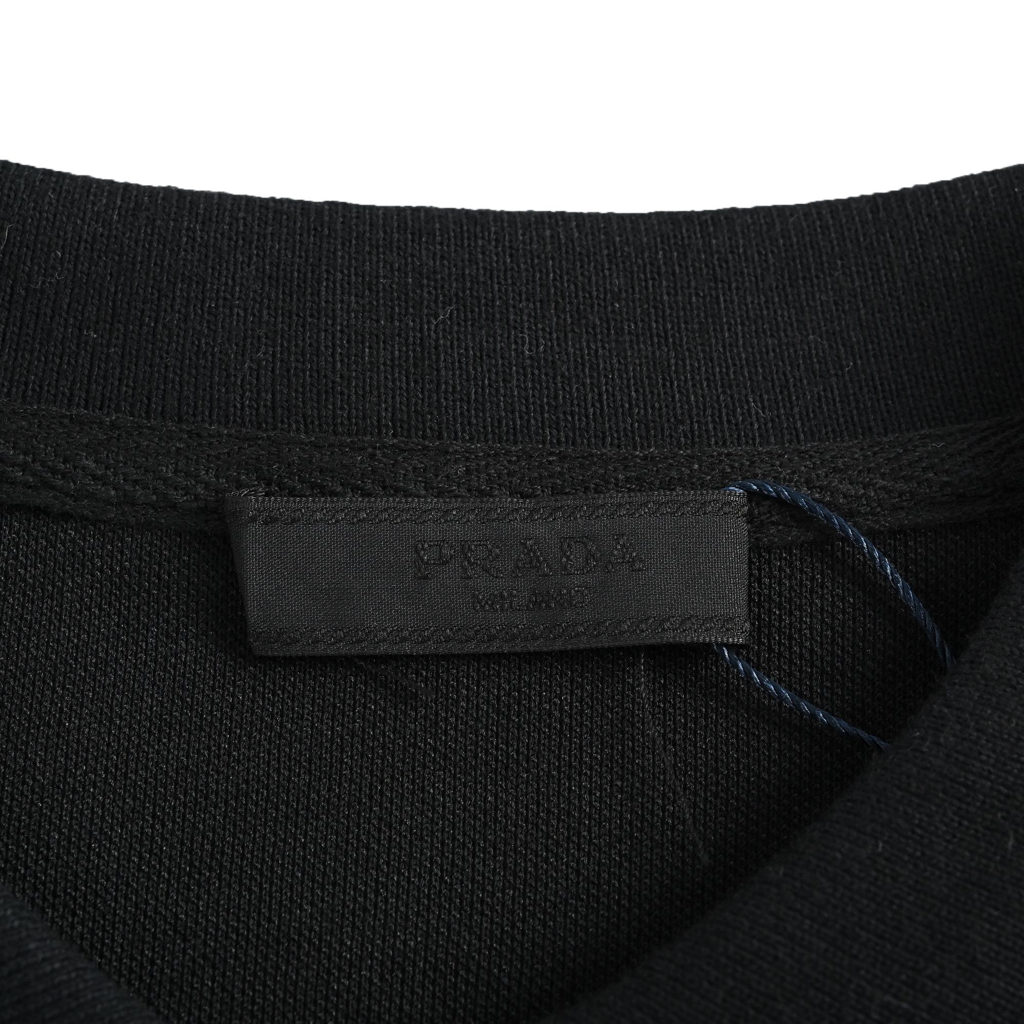 Prada Classic Triangle Logo Polo Short Sleeve