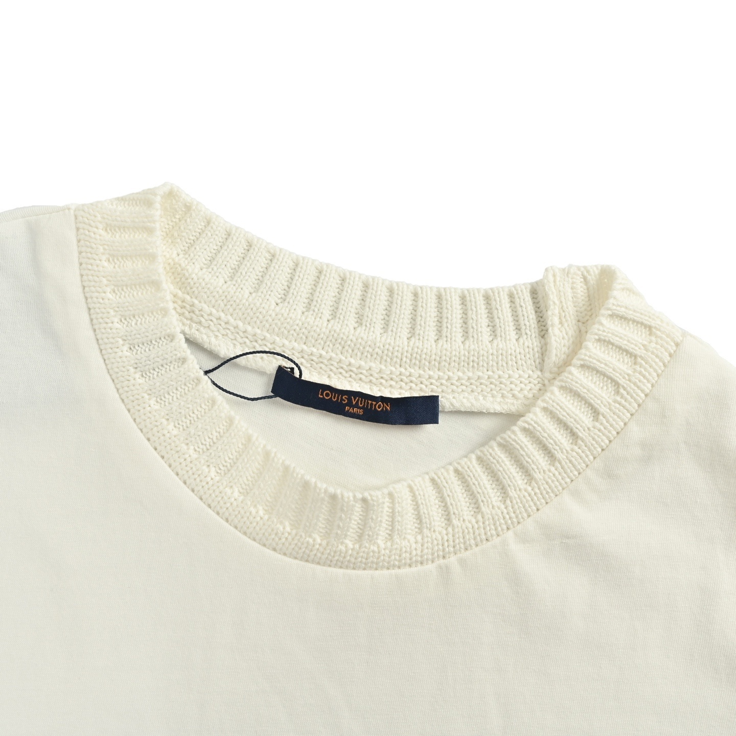Louis Vuitton 25ss towel embroidery patchwork short sleeves