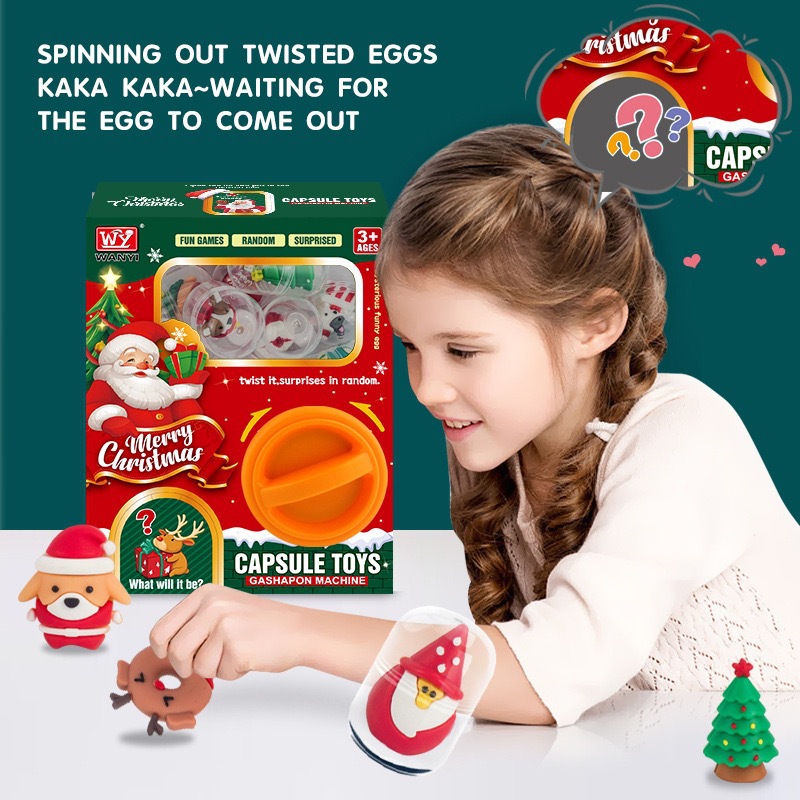 🎄Christmas Hot Sale🎄Christmas Children's Funky Egg Twister Toys Blind Boxes