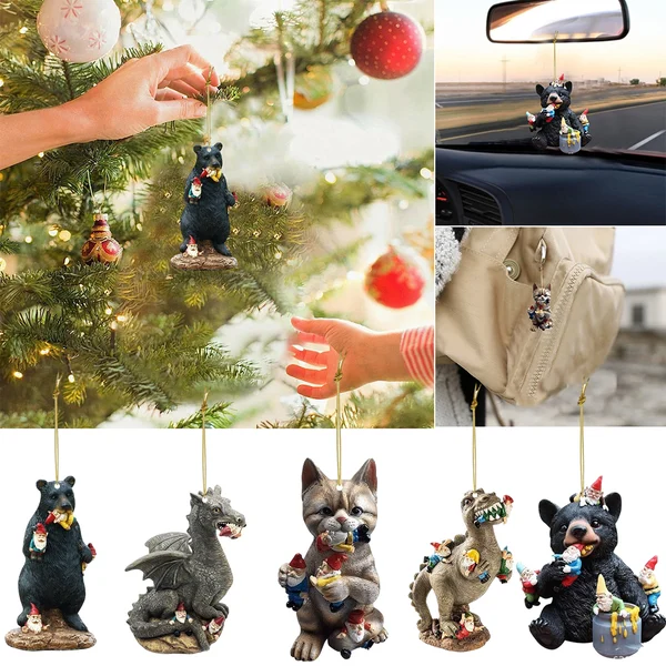 🔥Last day 49% off - Ferocious Animal Pendant Decoration