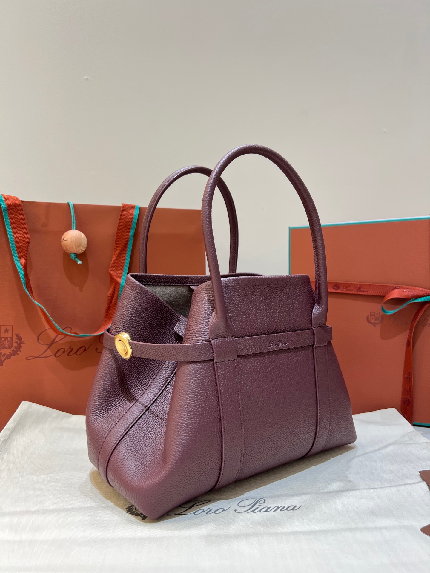 Loro Piana Ghiera Small Shopper