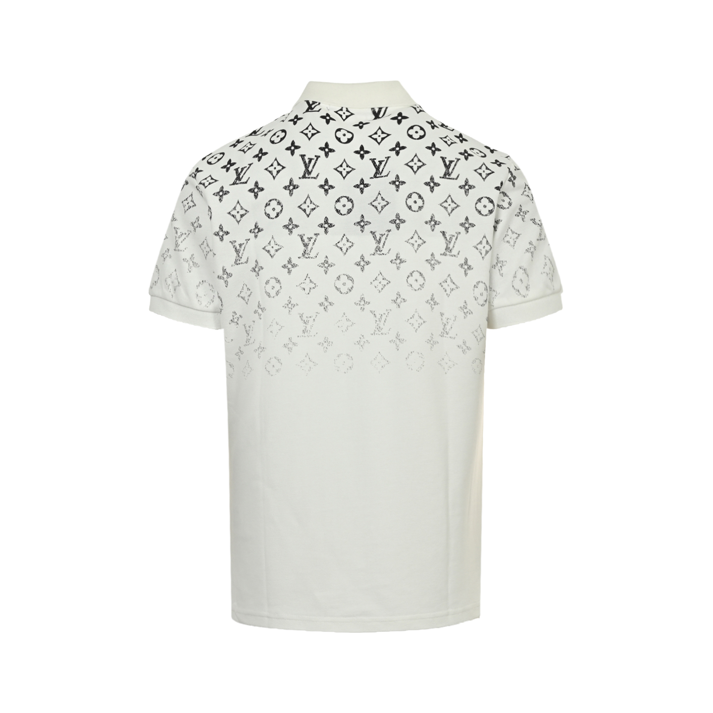Louis Vuitton 25ss old flower gradient Polo short sleeve
