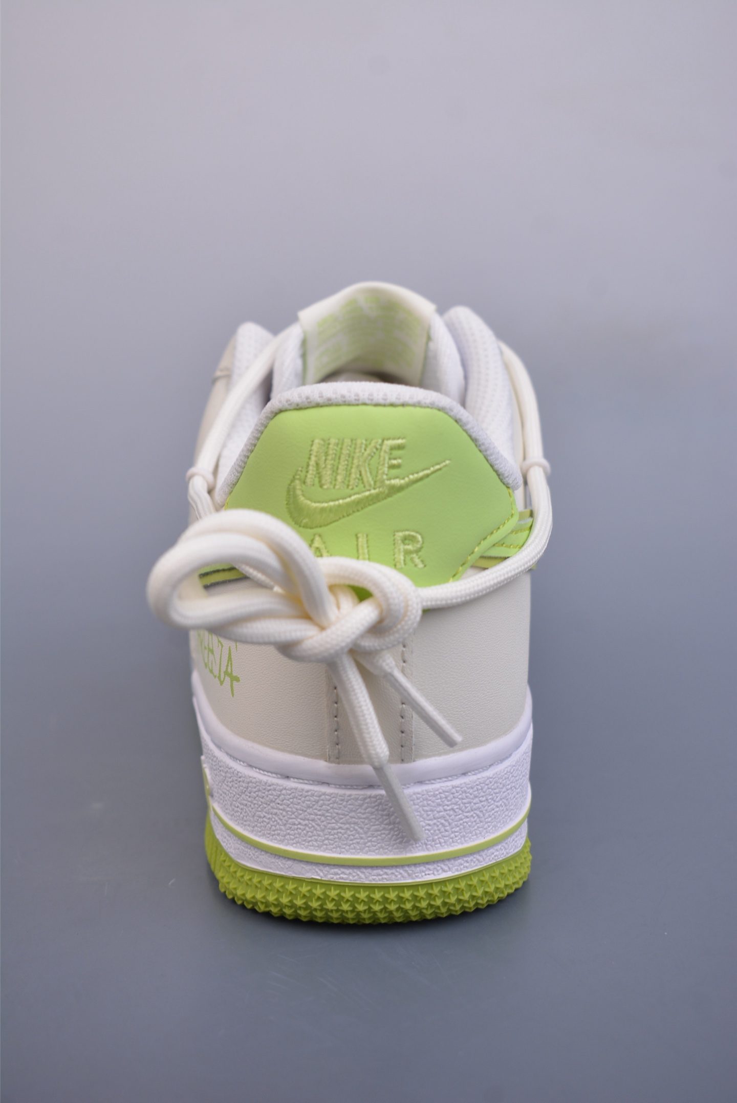 Stussy x Nike Air Force 1 07 Low Sneakers White Gray Green YY2023-315
