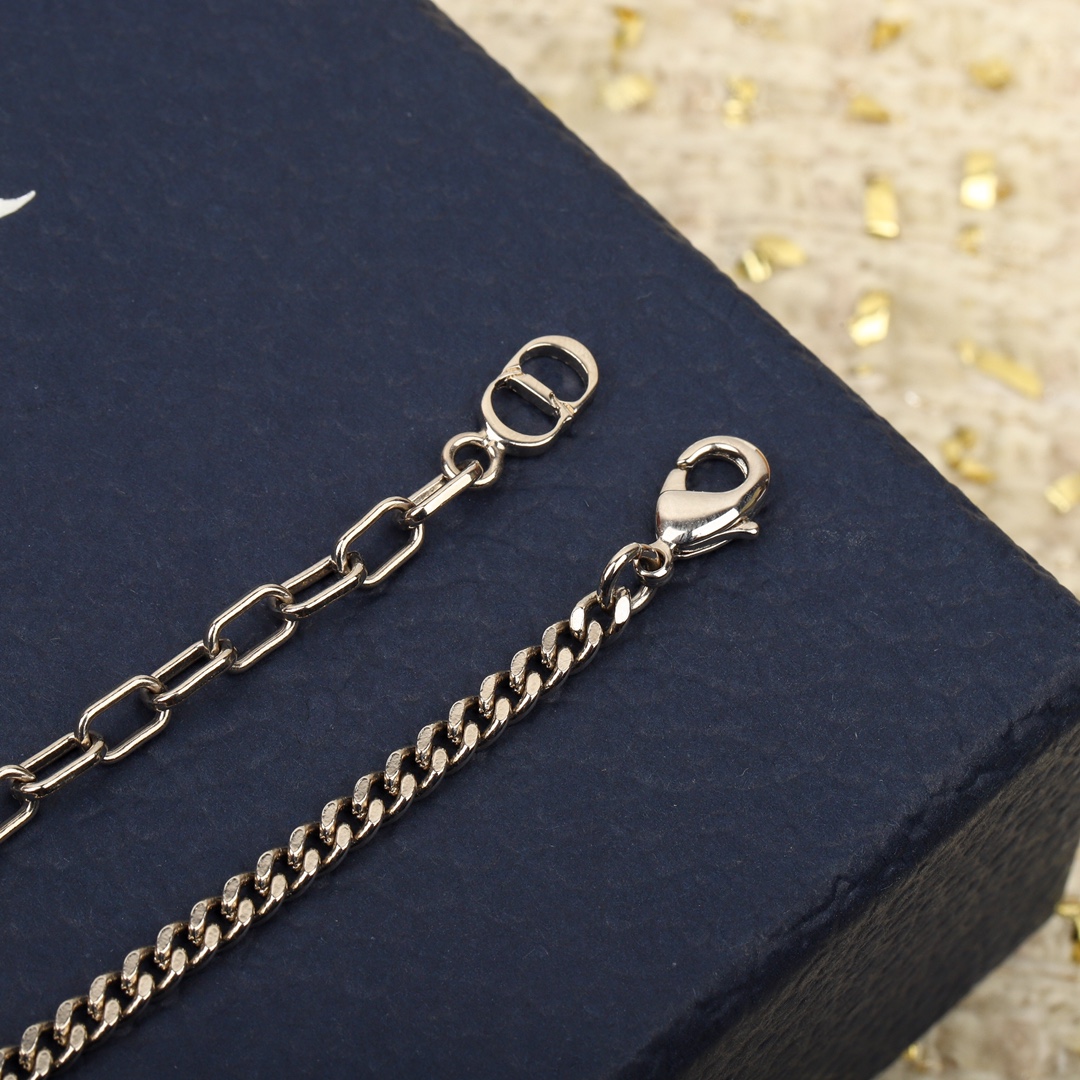 Dior Pentagram Necklace