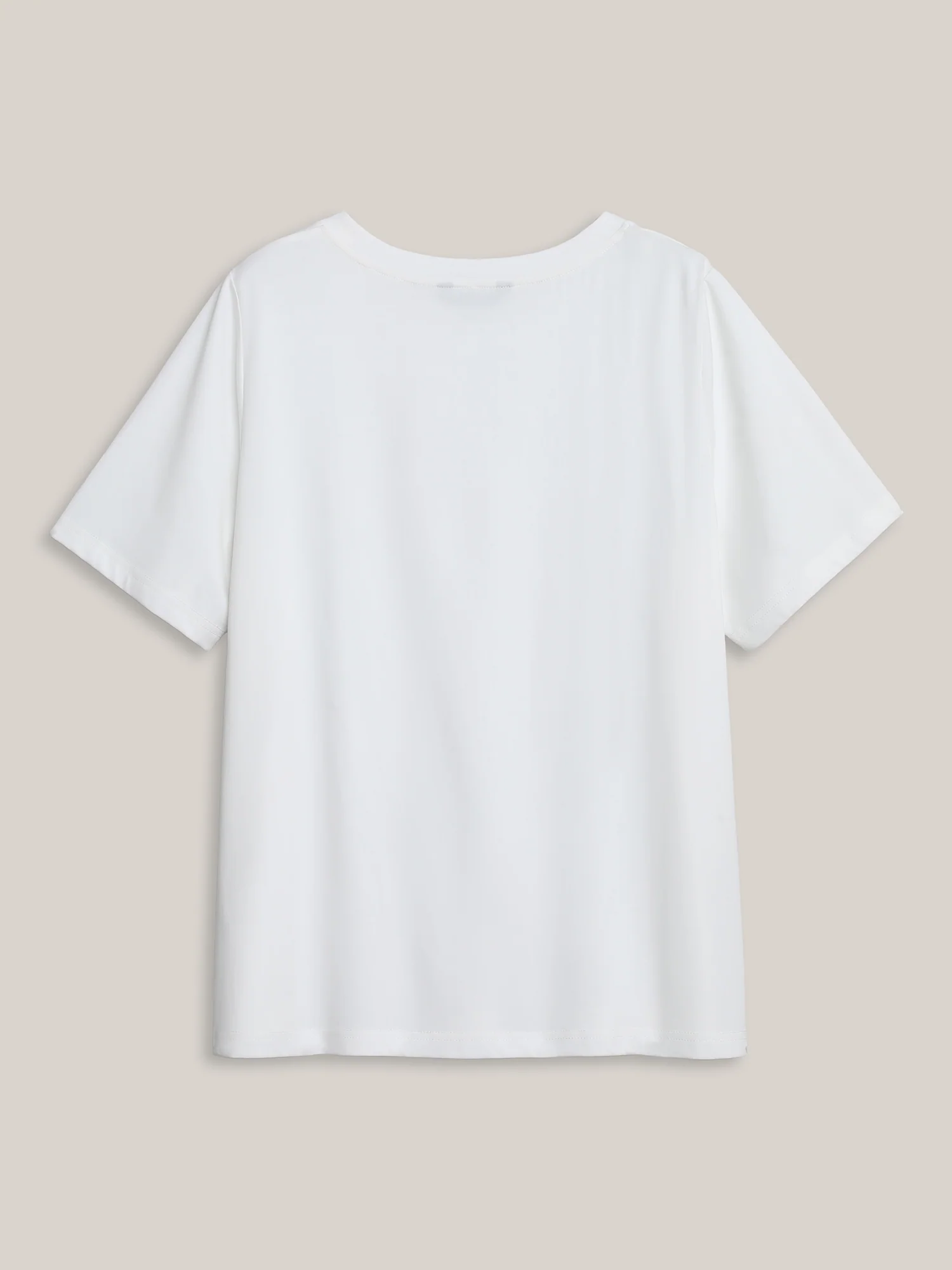 American Flag Round Neck T-Shirt