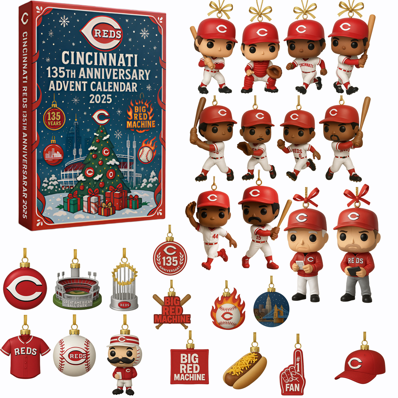 Cincinnati Reds 135th Anniversary Advent Calendar 2025
