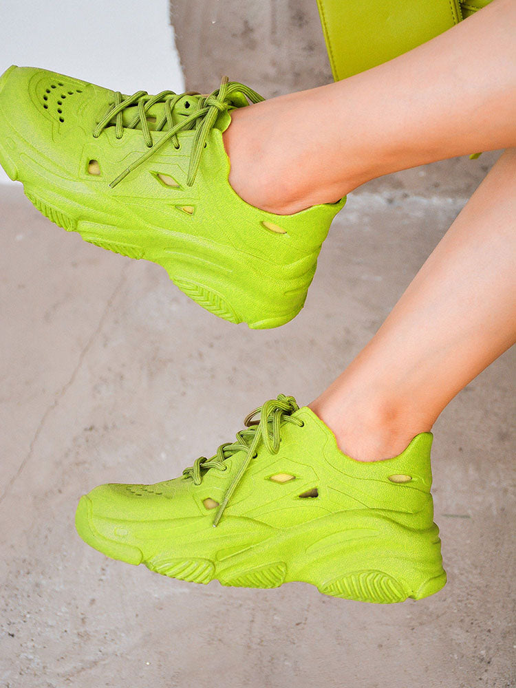 Soft EVA Lace-up Sneakers