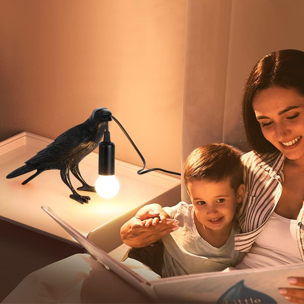💥ON SALE💥Raven Lamp Adjustable Brightness with Bulb