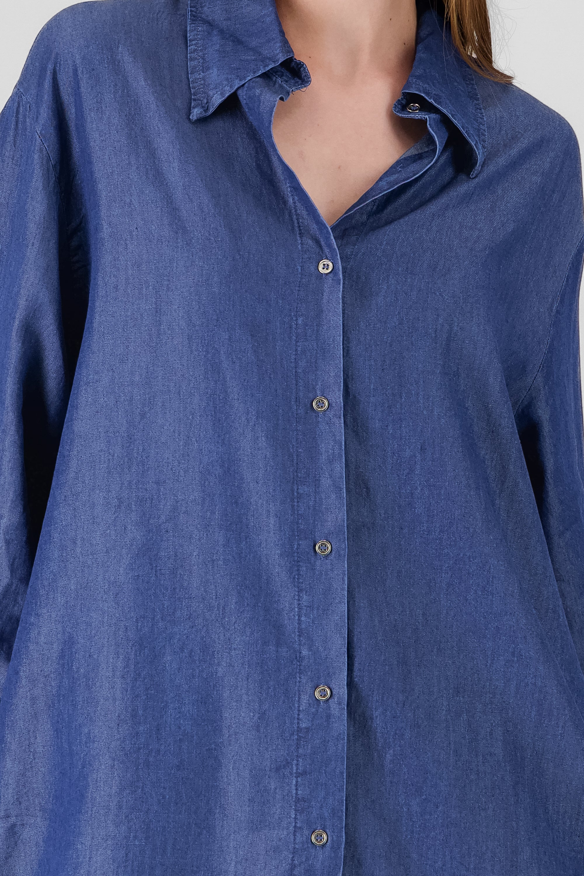 Denim Oversized Shirt