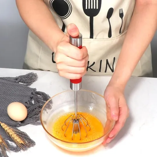🔥HOT SALE 49% OFF🔥 -Stainless Steel Semi-Automatic Whisk