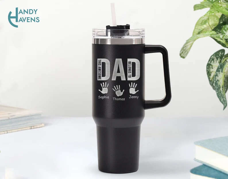 Choose from our customizable Mug in 5 colors , then click “Customize Now” to choose your favorite designs to customize your own Dad Mug. Father's Day Gift