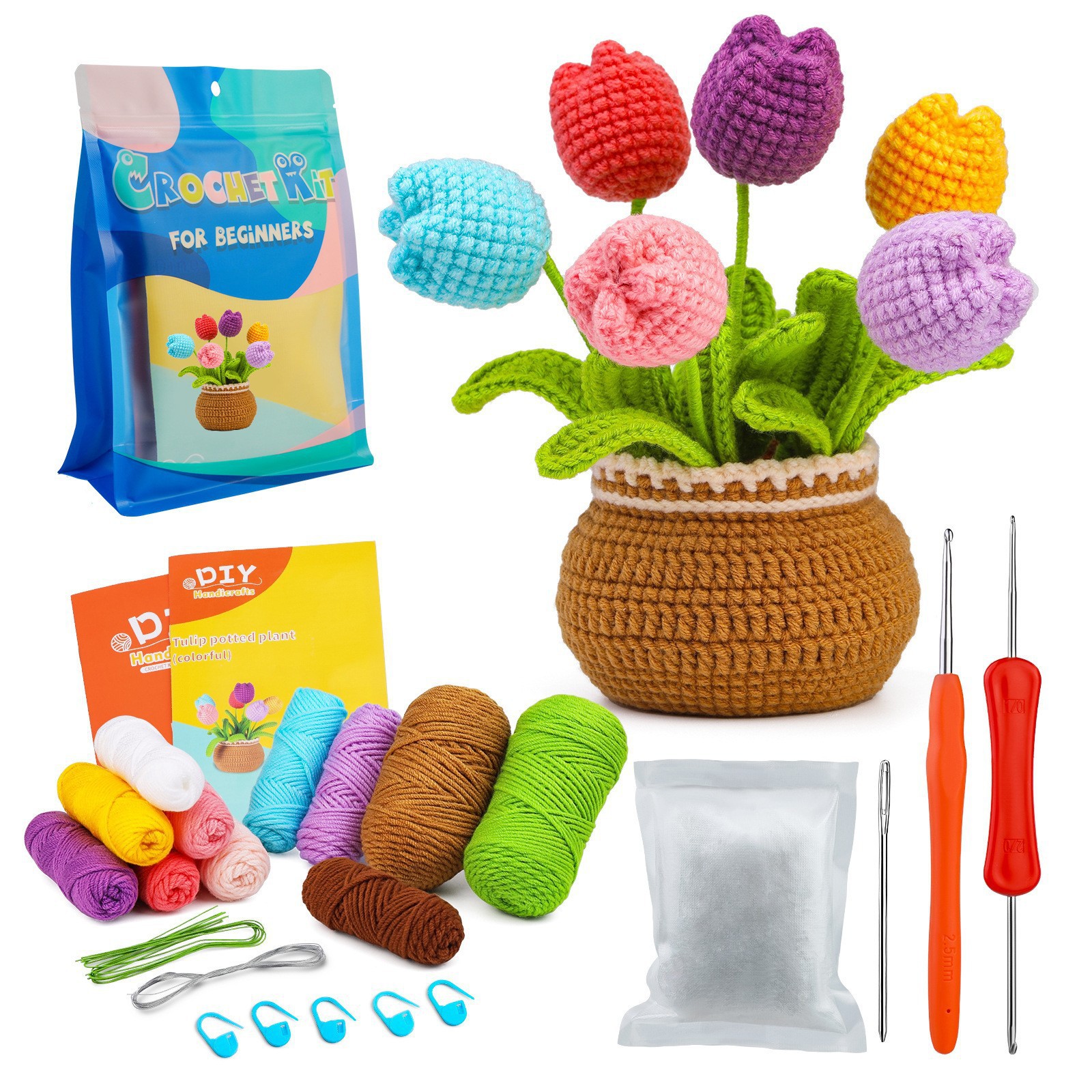 🎄Christmas Special Sale-[SAVE 50% OFF]--2023 New Beginner Crochet Kit--BUY 2 GET FREE SHIPPING NOW!!!