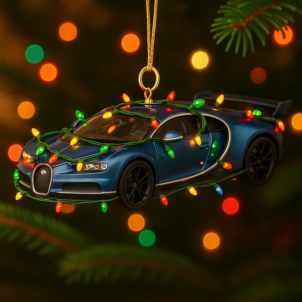 Sports Car Christmas Ornaments