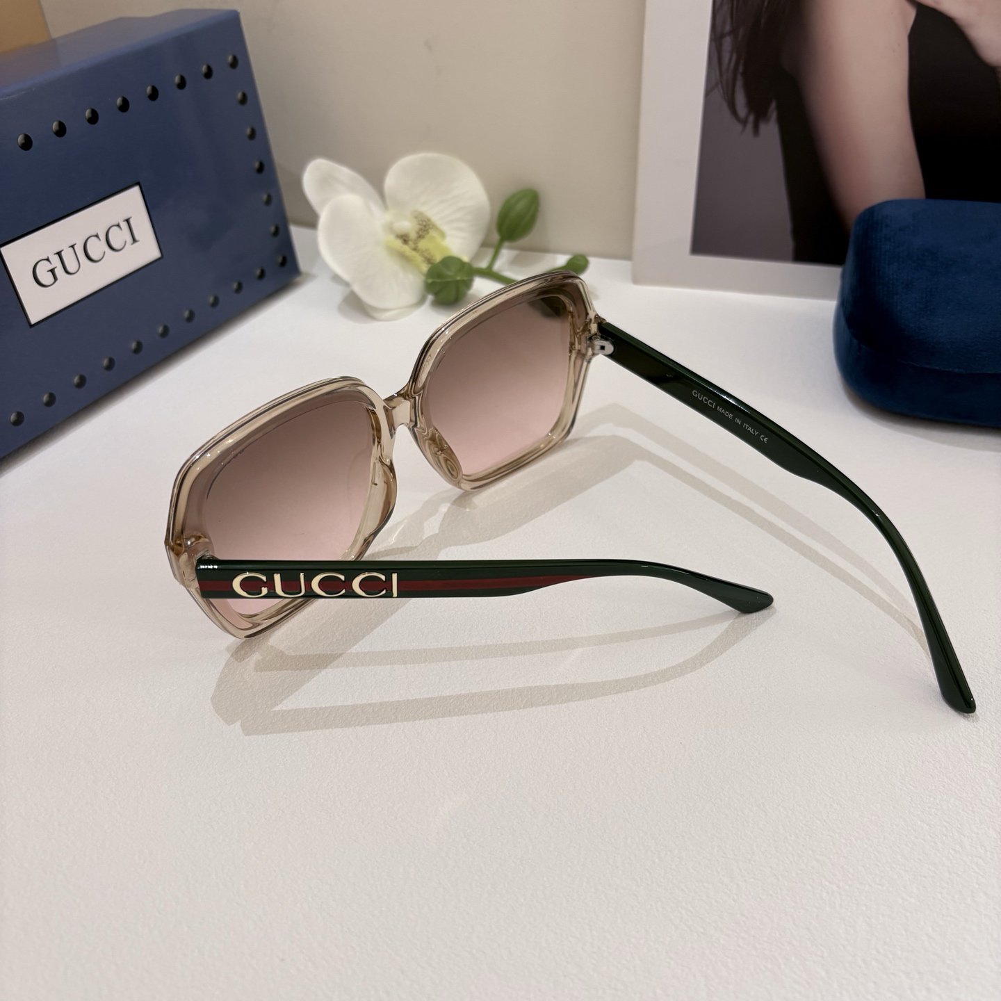 Gucci Round Frame Sunglasses