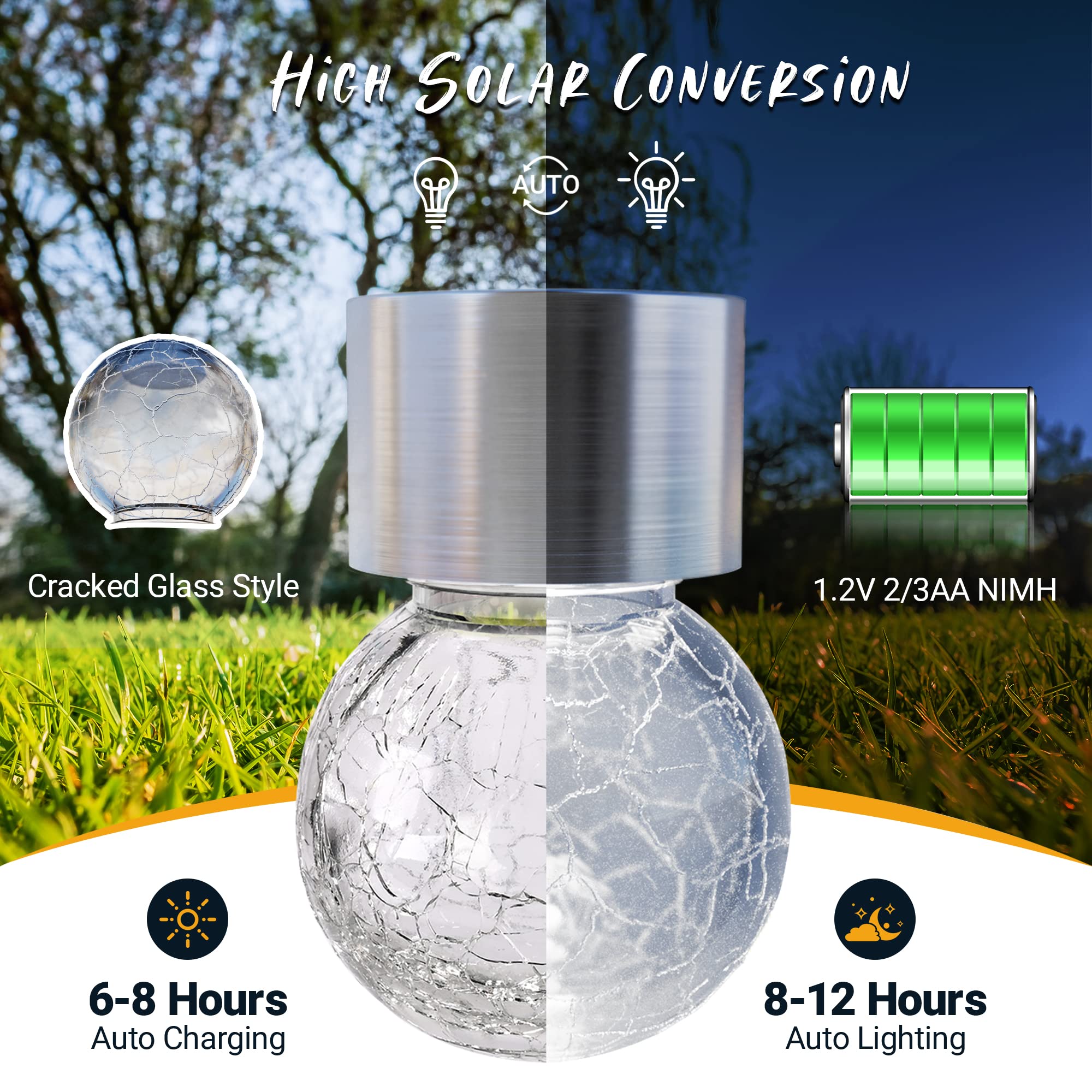 🔥ON SALE🔥4 Pcs Christmas Solar Lights