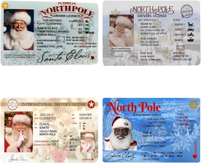 🎅🎅Santa's ID decorations