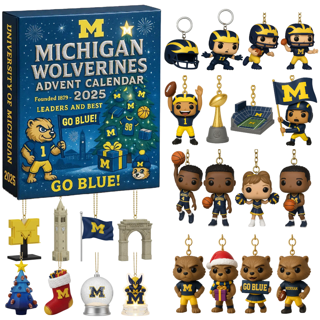💙💛 Michigan Wolverines Advent Calendar 2025
