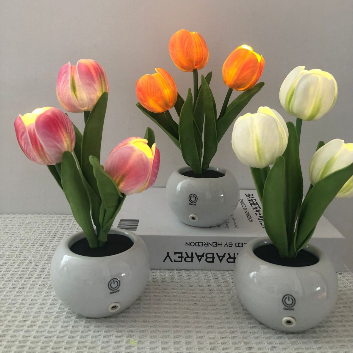 🌷 LED Tulip Glow Lamp
