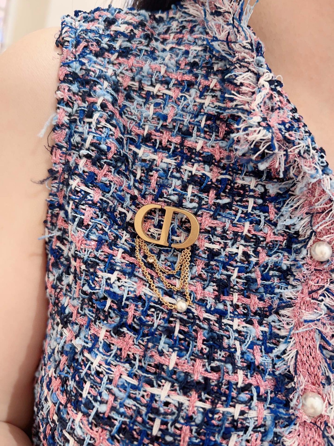 Dior Tassel Brooch