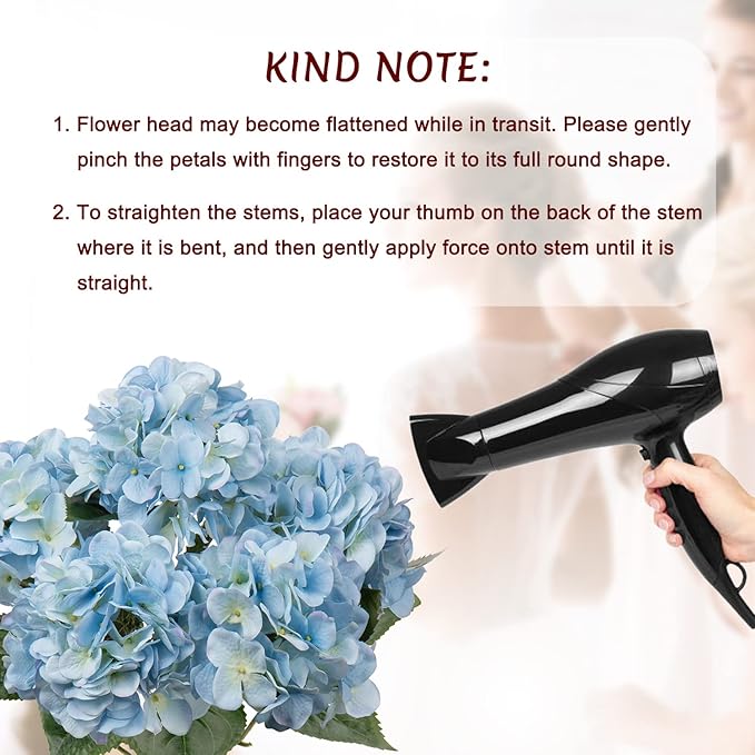✨HOT SALE✨Hydrangea Artificial Flowers( 5 Pcs flower head)