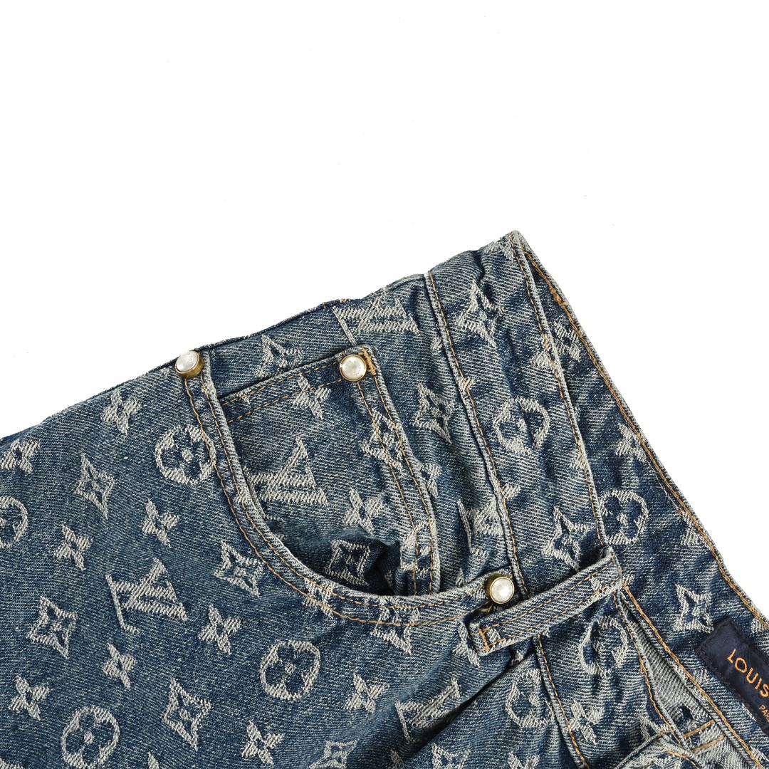 Louis Vuitton 24Fw catwalk denim jeans
