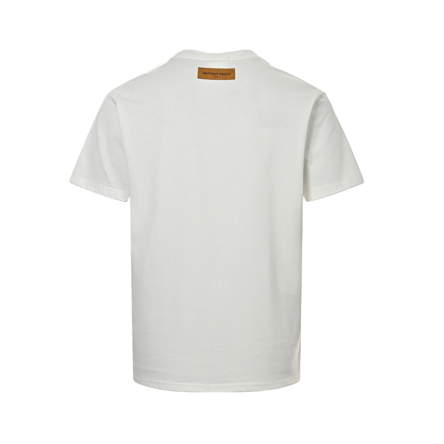 Louis Vuitton 25ss mottled letter print chain short sleeve