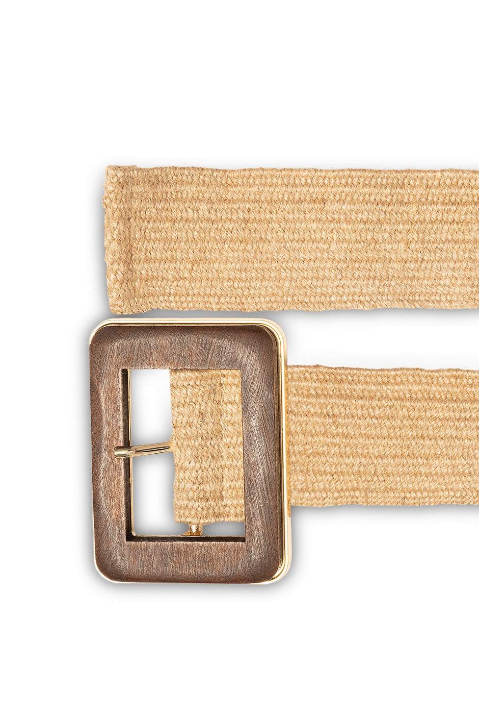 Cinturón Wooden Bouclé