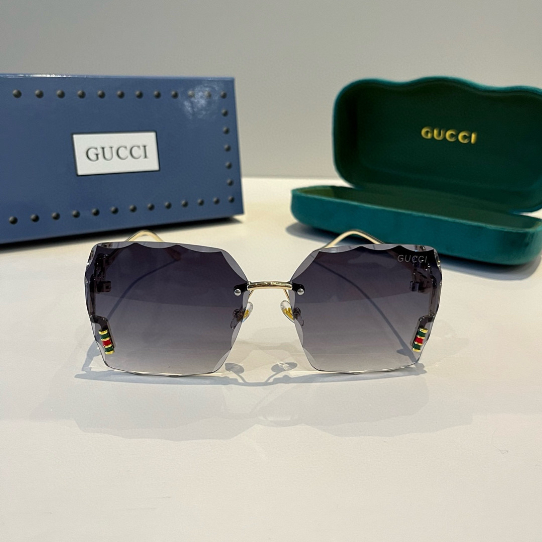 Gucci rimless sunglasses