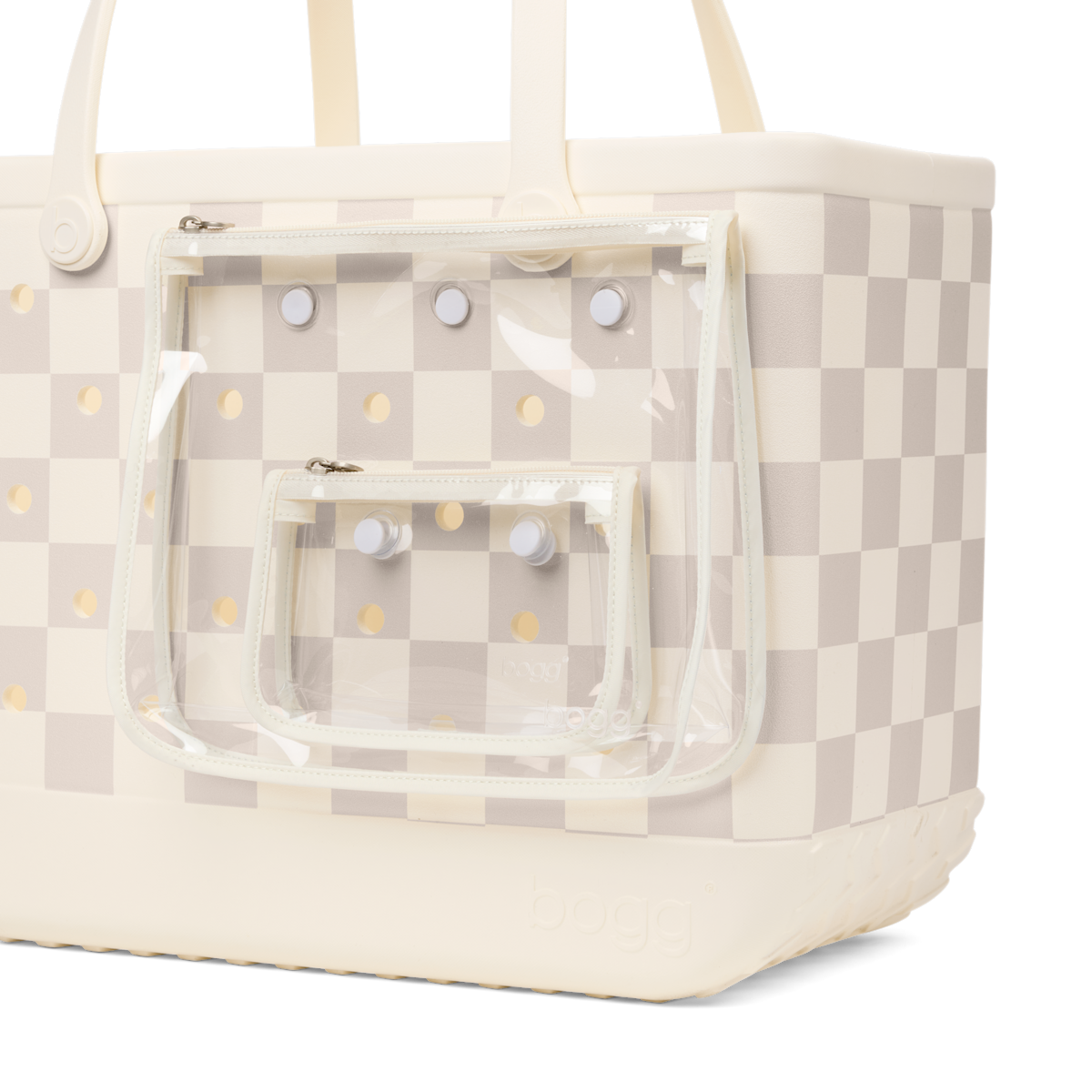 Original Bogg Bag - Checkered Coconut/Mushroom