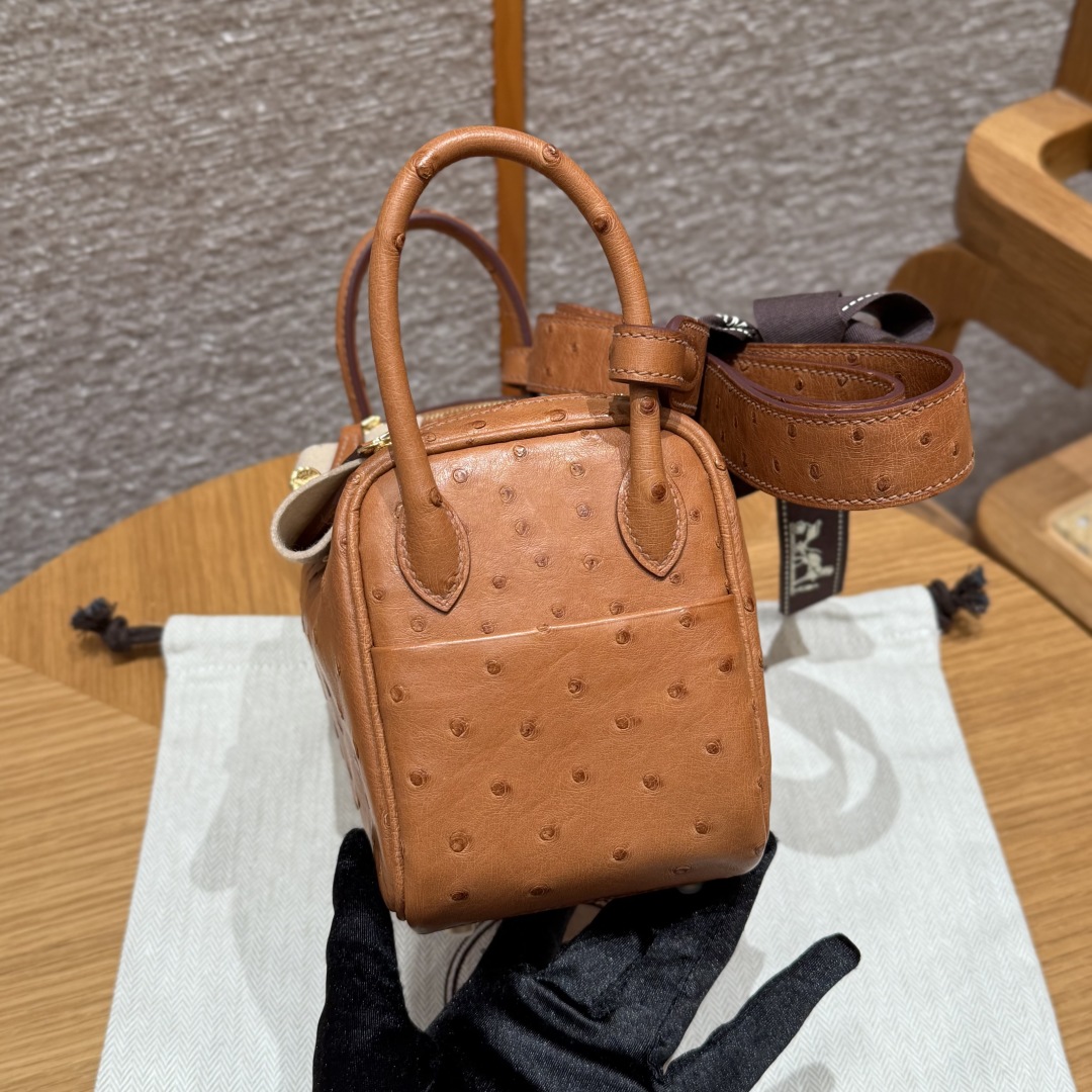 Hermès Mini Lindy 37gold Handbag (Handmade to Order)