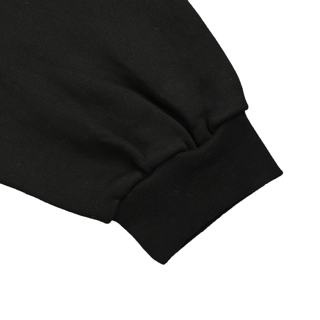 Balenciaga 24Fw hooded double-ring embroidered zippered sweatshirt jacket