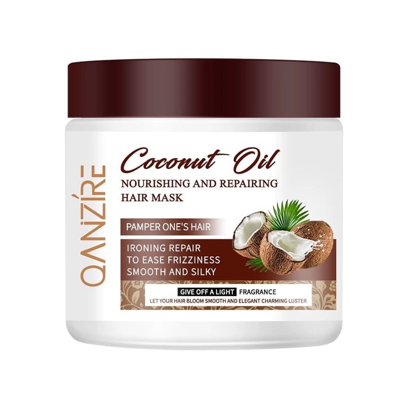 🔥Transform Dry, Damaged Hair in Just 10 Minutes 🌴The Ultra-Nourishing Coconut Hair mask– 100% Natural