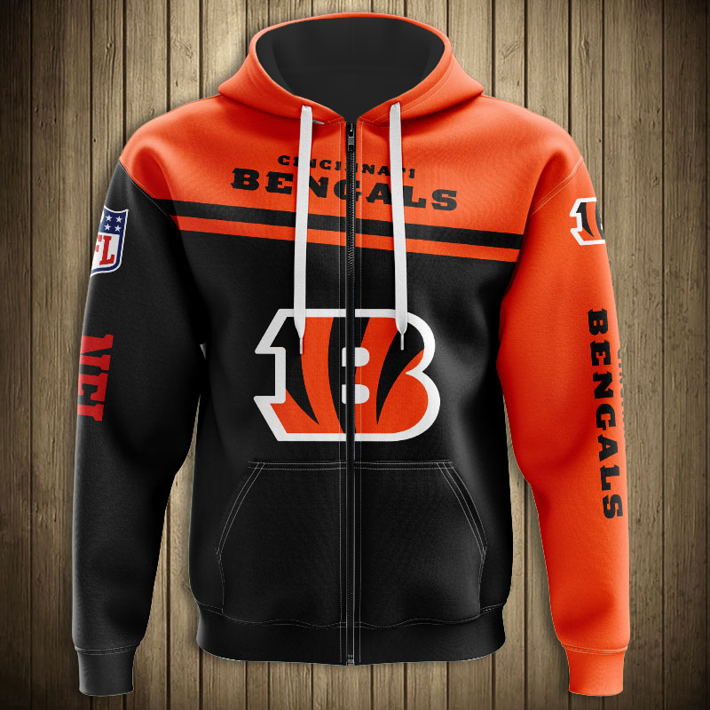 CINCINNATI BENGALS 3D HOODIE CB002