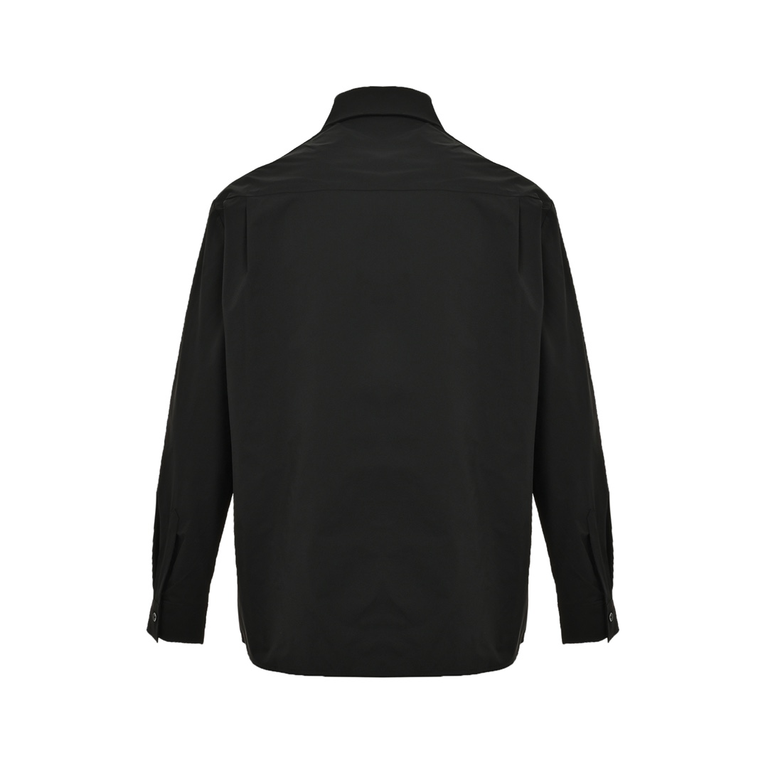 Prada 24Fw Classic Pocket Triangle Logo Shirt