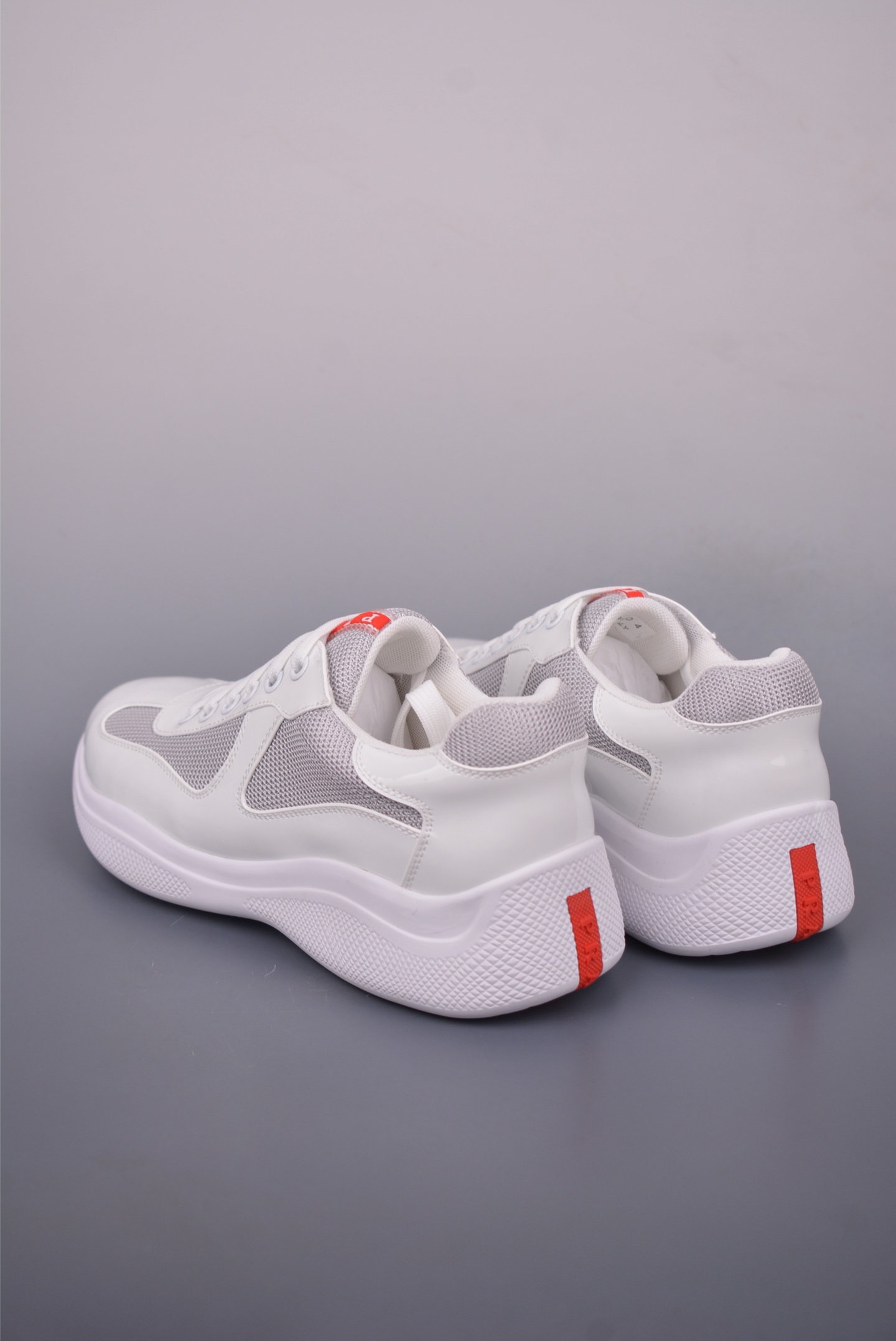 Prada America’s Cup Patent Leather White 4E3400_ASZ_F0F5C