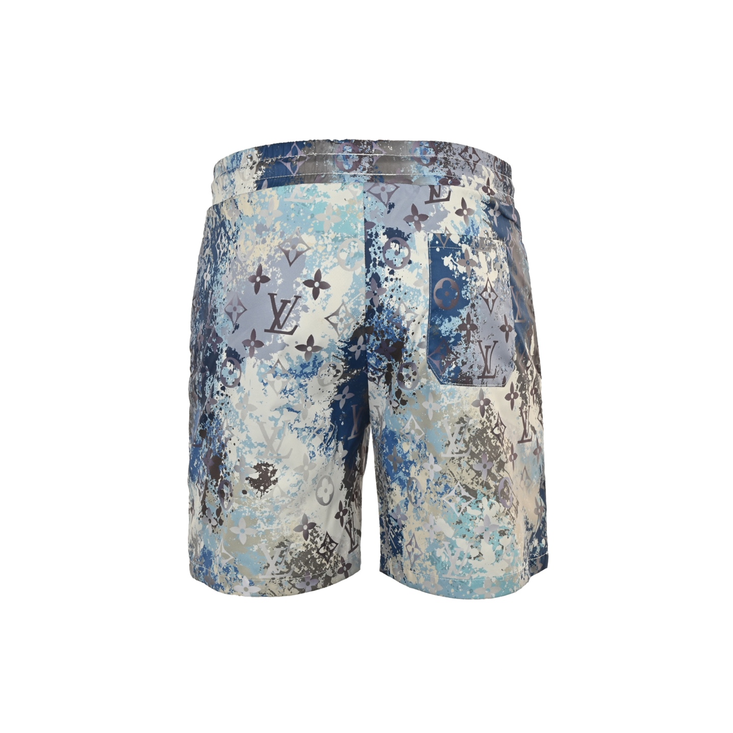 Louis Vuitton 25ss monogram all-over print beach shorts
