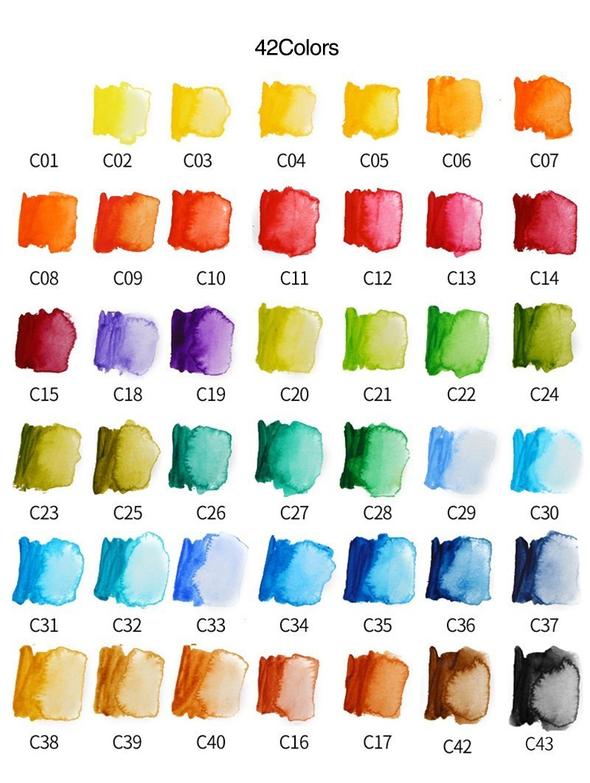 (🔥Last Day Promotion-SAVE 50% OFF)Portable Watercolor Kits--BUY 2 SETS GET 10% OFF & FREE SHIPPING