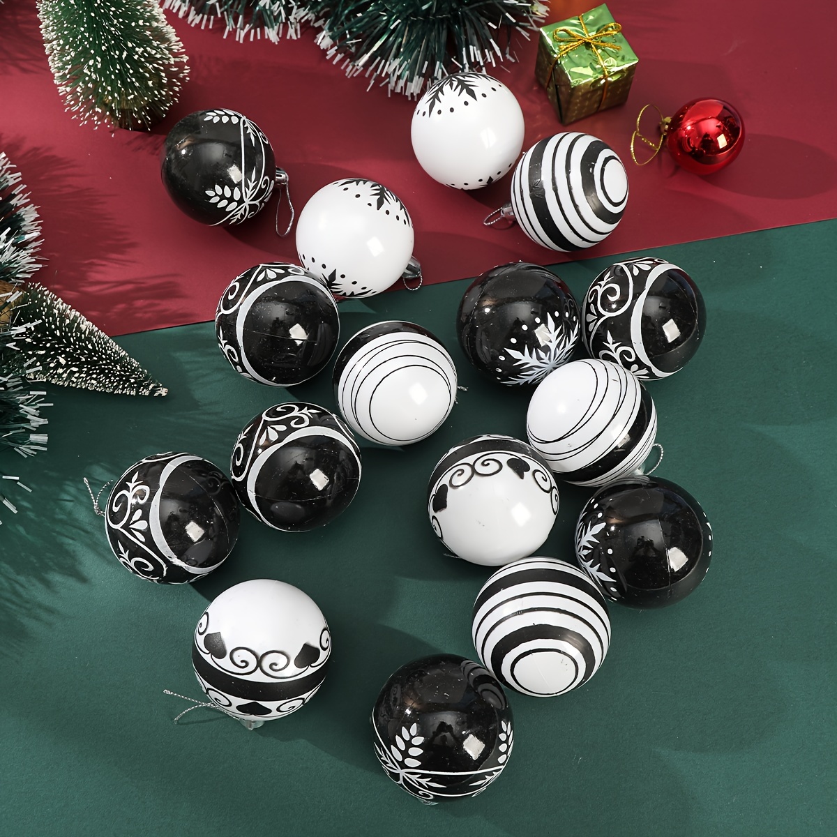 🎄🎅2024 NEW - 16 PCS Christmas Balls Ornaments🔥Buy 2 Get 10% Off & Free Shipping