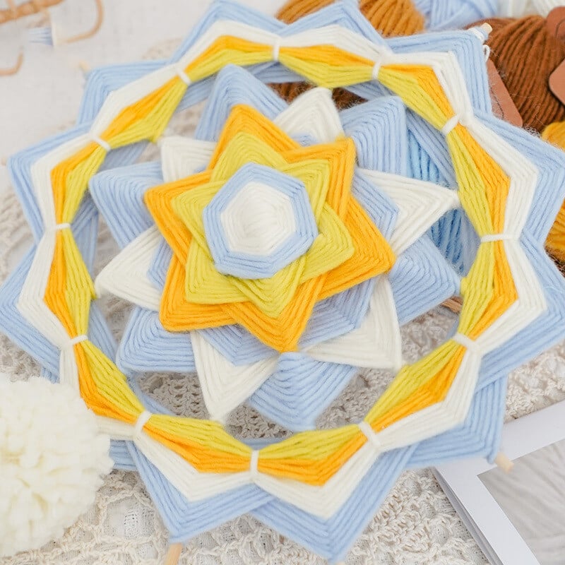 Mandala Hand-Woven Material Package