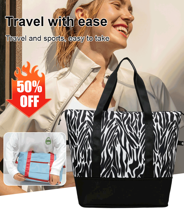 🔥Last Day 50% OFF - Foldable Large Capacity Dry-wet Separation Travel Sports Bag🔥Buy 2 items and save 10% off & Free Shipping