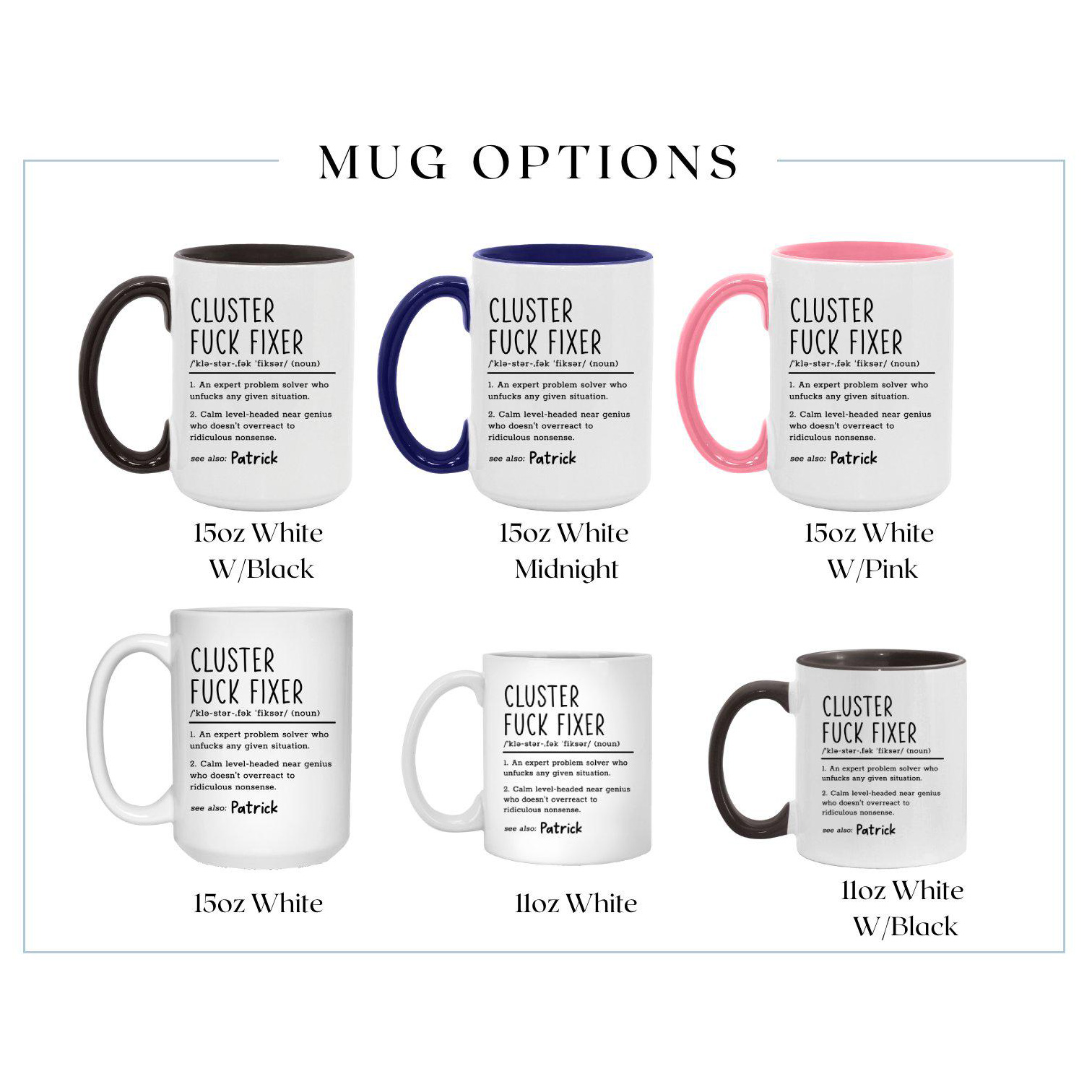 Cluster F*ck Mug | Funny Gift