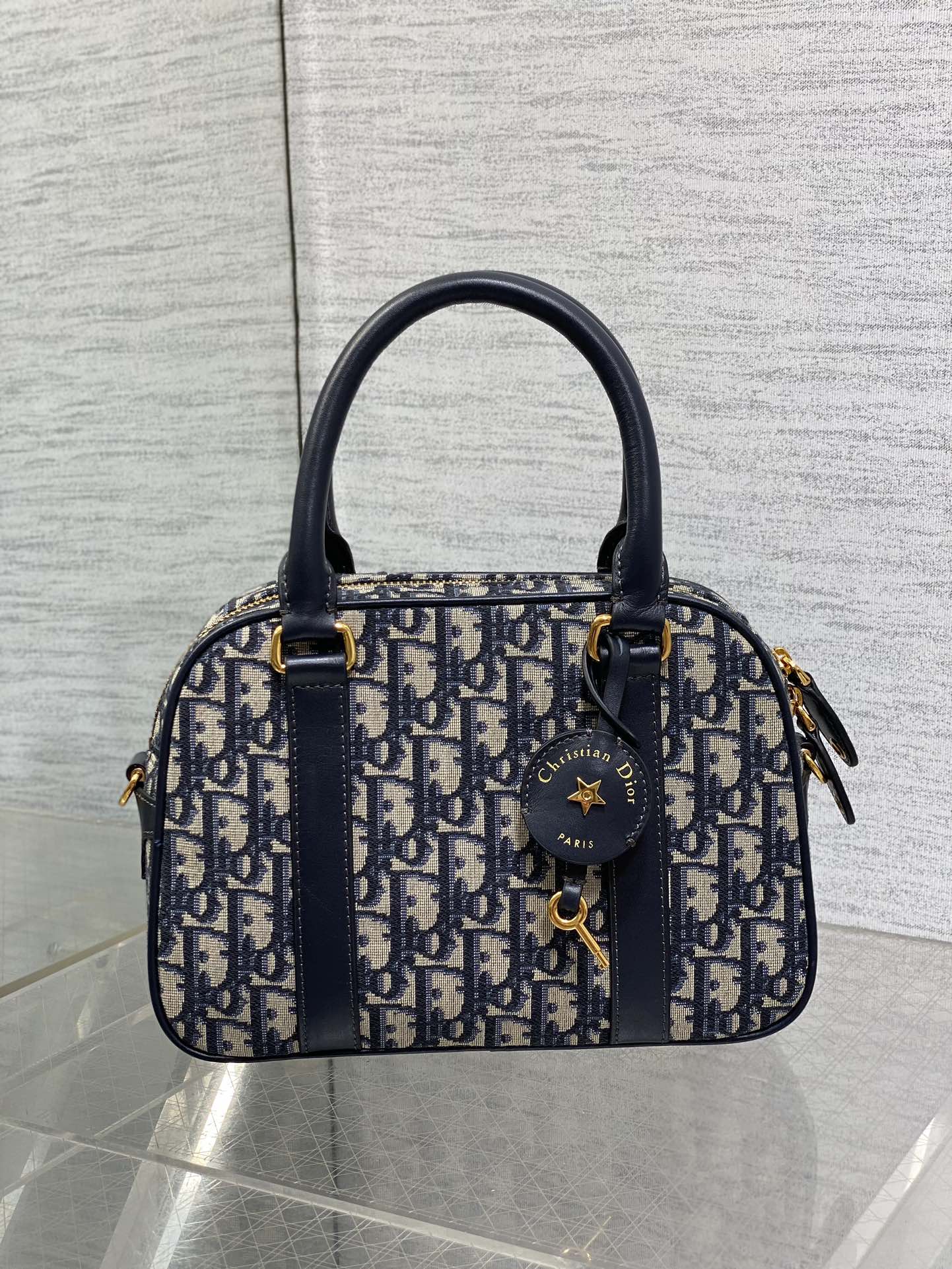 Dior D-Vibe Bowling Bag Medium