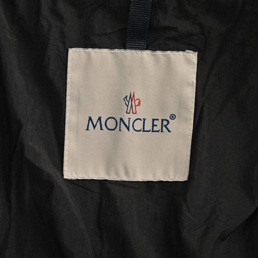 Moncler sheepskin patchwork down jacket