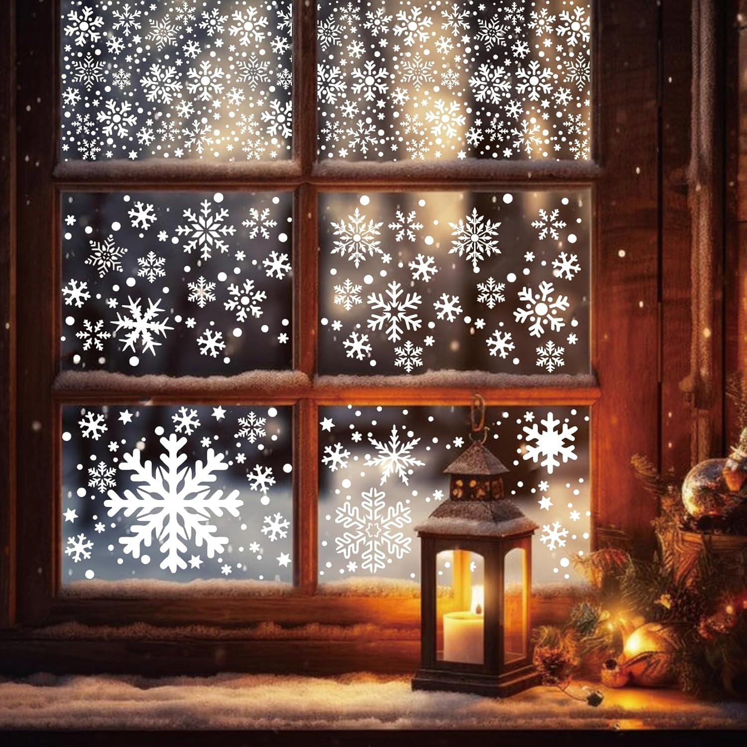🎄CHRISTMAS ON SALE🔥Christmas Stencils for Window Reusable