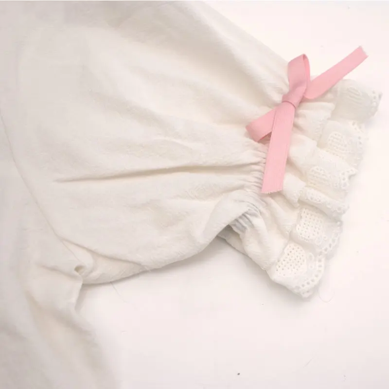 Precious Bow Puff Sleeve Blouse