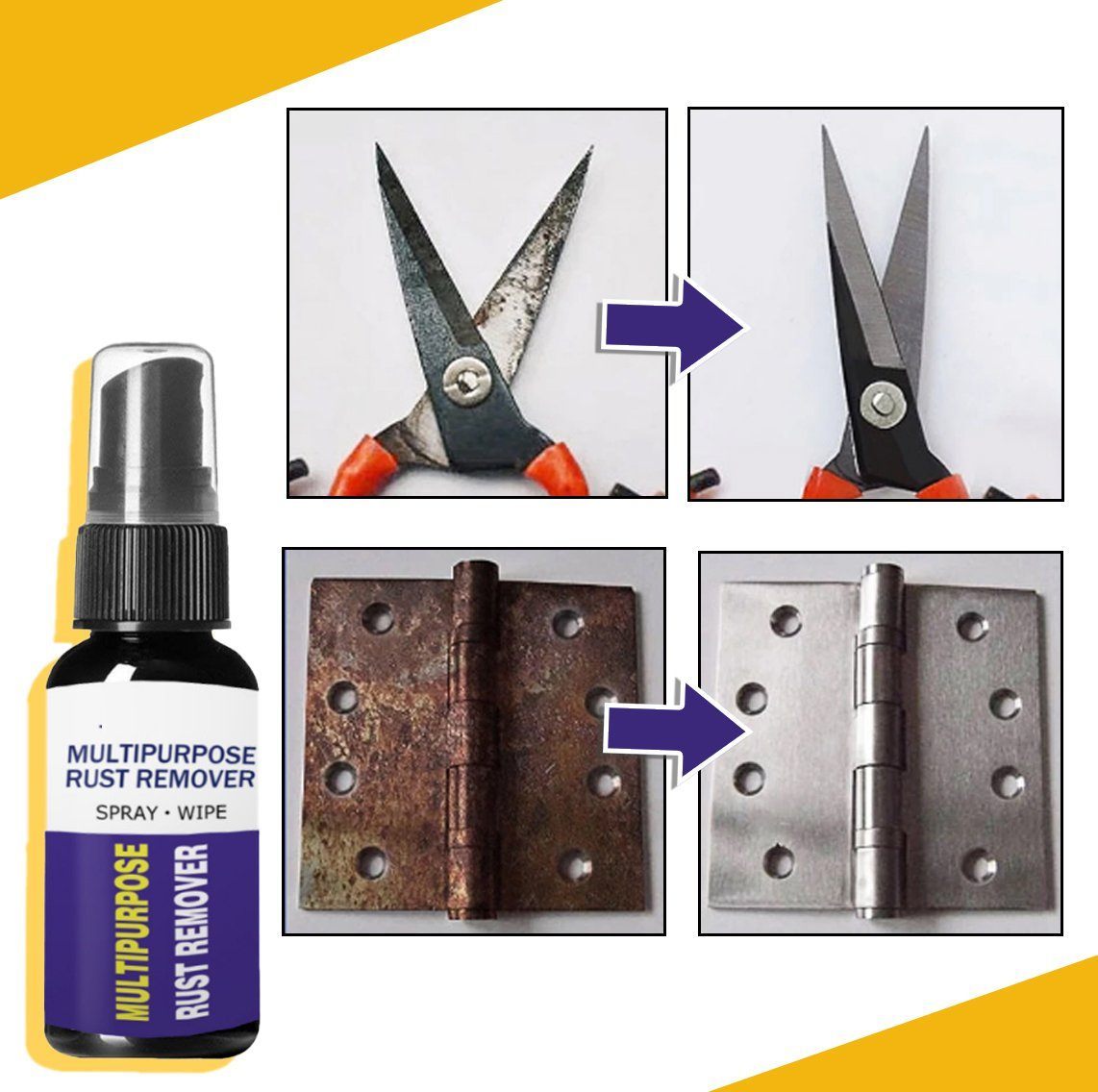 RUST REMOVER SPRAY™(BUY 1 GET 1 FREE NOW)